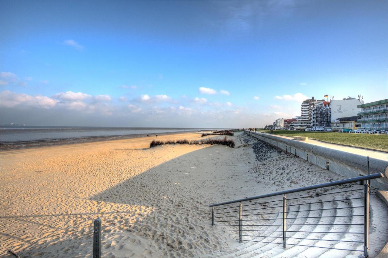 Duhnentraum Bestlage Am Sandstrand, Balkon,Meerblick, Parkplatz, Aufzug, Wlan, Bettwaesche,Handtuecher,Netflix Uvm Cuxhaven Exterior foto