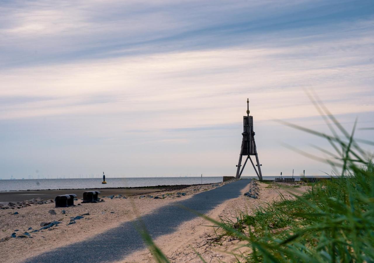 Duhnentraum Bestlage Am Sandstrand, Balkon,Meerblick, Parkplatz, Aufzug, Wlan, Bettwaesche,Handtuecher,Netflix Uvm Cuxhaven Exterior foto